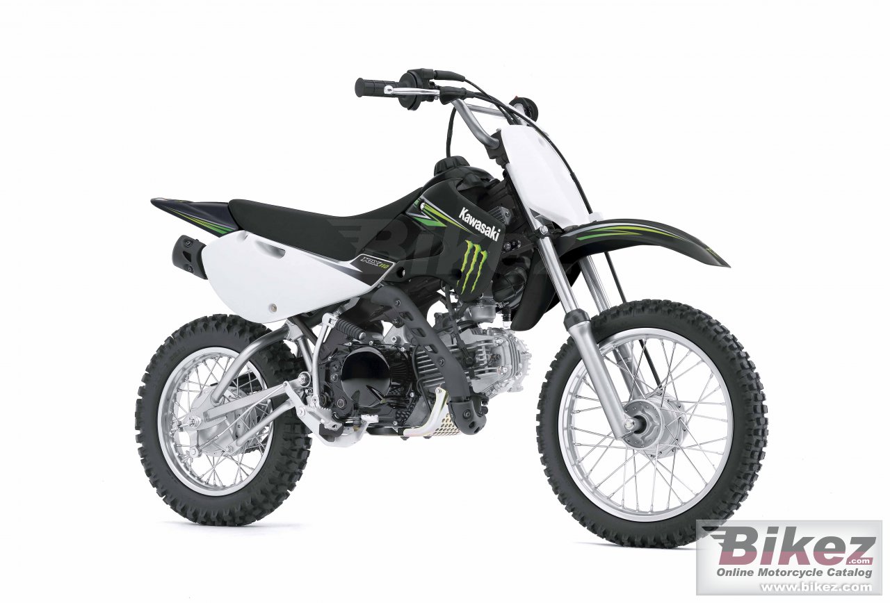 Big Kawasaki klx 110 monster energy picture and wallpaper from Bikez.com